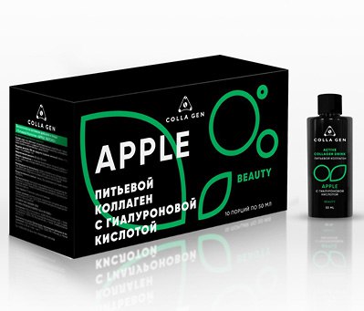 Питьевой коллаген с соком яблока
